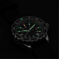 Large Diver's Quartz Watch, Digital, Battery Operated, 41 mm, Black Waymarc Industries Inc