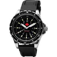 Red Maple Jumbo Diver's Quartz Watch, Digital, Battery Operated, 46 mm, Black Waymarc Industries Inc