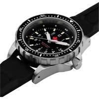 Red Maple Jumbo Diver's Quartz Watch, Digital, Battery Operated, 46 mm, Black Waymarc Industries Inc