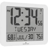 Digital Desktop Clock, Digital, Battery Operated, Black OR502 | Waymarc Industries Inc