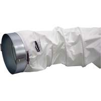 Trousse de canalisation de distribution blanc 12" x 12", adaptateur et bride Waymarc Industries Inc