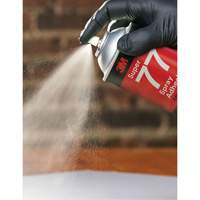 Super 77 Spray Adhesive, Clear, Aerosol Can Waymarc Industries Inc