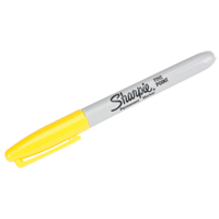 Permanent Markers - #15, Fine, Yellow PA391 | Waymarc Industries Inc
