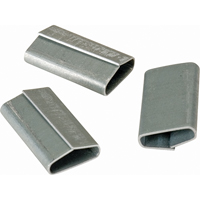 Steel Seals - Push Style (Overlap), Closed, Fits Strap Width: 5/8" PA538 | Waymarc Industries Inc