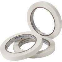 White General Purpose Strapping Tape, 2.7 mils Thick, 18.288 mm (18/25") x 54.864 m (180')  Waymarc Industries Inc
