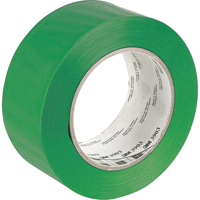Rubans adh&eacute;sifs en vinyle 3903, 50 mm (2") la x 45,5 m (149,25') lo, 6,3 mils, Vert Waymarc Industries Inc