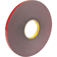 Ruban VHB, 32,9 m (108') lo x 12,7 mm (1/2") la, 40 mils, Acrylique Waymarc Industries Inc
