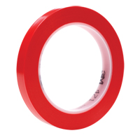 471 Vinyl Tape, 12 mm (1/2") W x 32.9 m (108') L, 5.3 mils, Red Waymarc Industries Inc