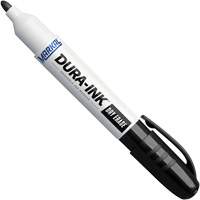 Marqueurs &agrave; essuyage &agrave; sec Dura-Ink, Noir, Pointe Ronde Waymarc Industries Inc