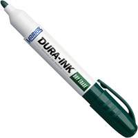 Marqueurs &agrave; essuyage &agrave; sec Dura-Ink, Vert, Pointe Ronde Waymarc Industries Inc
