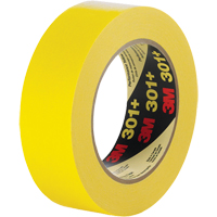 301+ Performance Masking Tape, 12 mm (1/2") x 54.8 m (180'), Yellow Waymarc Industries Inc
