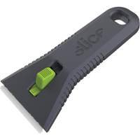 Slice™ Auto-Retractable Utility Scraper, Ceramic Blade, 65 mm Wide, Nylon Handle PG261 | Waymarc Industries Inc