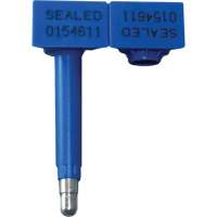 SnapTracker Security Seal, 3-3/8", Metal/Plastic, Bolt Seal Waymarc Industries Inc