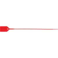 Standard-Duty Security Seal, 12", Plastic, Plastic Seal Waymarc Industries Inc
