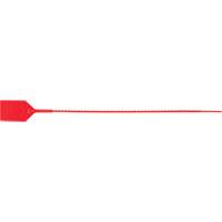 Standard-Duty Security Seal, 12", Plastic, Plastic Seal Waymarc Industries Inc