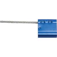 High Security Security Seal, 12", Metal, Cable Seal Waymarc Industries Inc