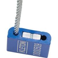 High Security Security Seal, 12", Metal, Cable Seal Waymarc Industries Inc