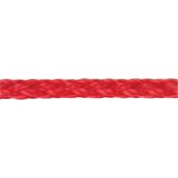 Corde rouge tress&eacute;e, Polypropyl&egrave;ne, 500' Waymarc Industries Inc
