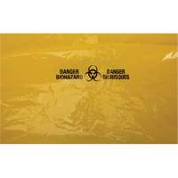 Waste Bags, Bio-Hazard, 38" L x 30" W, 2 mils Waymarc Industries Inc