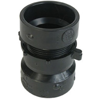 Pipe Union, 1-1/2", Plastic, Hub x Hub Waymarc Industries Inc