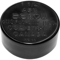 Capuchon rod&eacute;, 1-1/4", Noeud, Plastique Waymarc Industries Inc