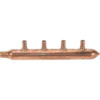 Collecteur &agrave; quatre branches, 3/4" dia., Cuivre Waymarc Industries Inc