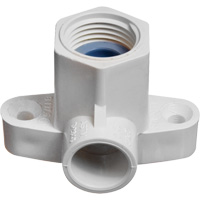 Flowguard Gold&reg; Drop Ear Elbow Fitting, Hub x FPT, CPVC, 1/2" Waymarc Industries Inc