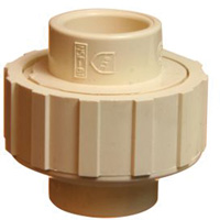 Pipe Union, 1/2", CPVC, Hub x Hub Waymarc Industries Inc