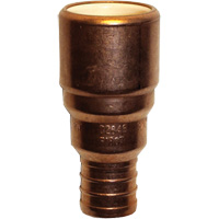 Adaptateur de tuyau, Embout femelle x PEX cannel&eacute;, 3/4" dia., Cuivre/PVC-C Waymarc Industries Inc