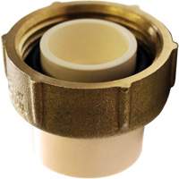 Adaptateur pour boîtier de compteur d'eau, 3/4" x 1" dia., PVC-C Waymarc Industries Inc