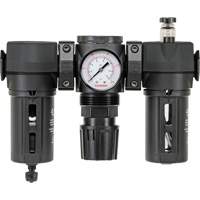 Filter, Regulator & Lubricator Modulair 300 with Manual Drain & Standard Bowl, 3/8" NPTF Waymarc Industries Inc