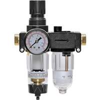 Filter/Regulator & Lubricator with Gauge Modulair 200, 1/4" NPTF Waymarc Industries Inc