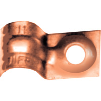 Copper Hole Tube Strap Waymarc Industries Inc