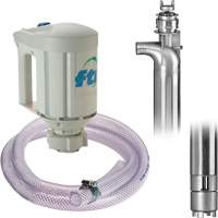 Trousse de pompe pour baril PFS-40 avec moteur M3V, Acier inoxydable Waymarc Industries Inc