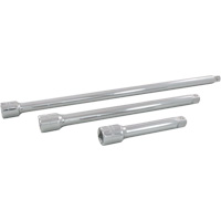 Jeu de rallonges pour douilles, Prise de 1/2", Fini Chrome, 3 Mcx Waymarc Industries Inc