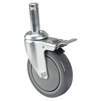 Roulette pour &eacute;tag&egrave;re en treillis chromat&eacute; Waymarc Industries Inc