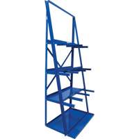 Bar Storage Rack, Vertical, 3 Levels, 36" W x 24" D x 84" H, 3000 lbs. Cap. RL922 | Waymarc Industries Inc