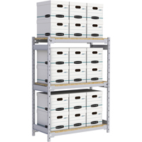 &eacute;tag&egrave;re-classeur de grande largeur, Acier, 3 Tablettes, 42" la x 18" p x 60" h Waymarc Industries Inc