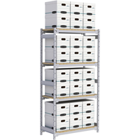 &eacute;tag&egrave;re-classeur de grande largeur, Acier, 4 Tablettes, 42" la x 18" p x 84" h Waymarc Industries Inc