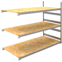 &eacute;tag&egrave;re-classeur de grande largeur, Acier, 3 Tablettes, 72" la x 32" p x 60" h, Ensemble Ajout Waymarc Industries Inc