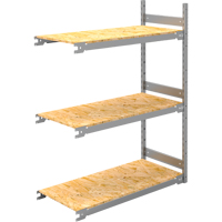 &eacute;tag&egrave;re-classeur de grande largeur, Acier, 3 Tablettes, 42" la x 18" p x 60" h, Ensemble Ajout Waymarc Industries Inc