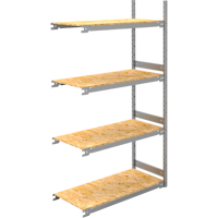 &eacute;tag&egrave;re-classeur de grande largeur, Acier, 4 Tablettes, 42" la x 18" p x 84" h, Ensemble Ajout Waymarc Industries Inc