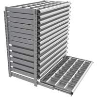 Cabinet d'entreposage à tiroirs intégré Interlok RN763 | Waymarc Industries Inc