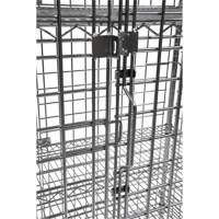 Chariot de s&eacute;curit&eacute;, Chrom&eacute;, 48" x 69" x 24", Capacit&eacute; 500 lb Waymarc Industries Inc