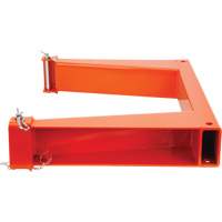 Stacking U-Racks, 25" W x 4" D, 10000 lbs. Capacity Waymarc Industries Inc