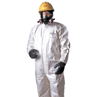 Tychem&reg; 4000 Coveralls, Large, White Waymarc Industries Inc