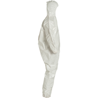 Tychem&reg; 4000 Coveralls, Large, White Waymarc Industries Inc