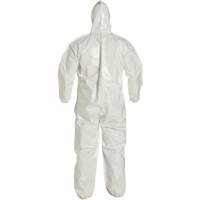 Tychem&reg; 4000 Coveralls, Large, White Waymarc Industries Inc