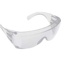 Lunettes pour visiteurs, Lentille Transparent, Anti-&eacute;gratignures/Polaris&eacute;, ANSI Z87+/R&eacute;pond ou surpasse la norme CSA Z94.3 Waymarc Industries Inc