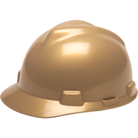 Casques de protection V-Gard<sup>MD</sup> - Suspensions Fas-Trac<sup>MD</sup>, Suspension Rochet, Or SAF979 | Waymarc Industries Inc